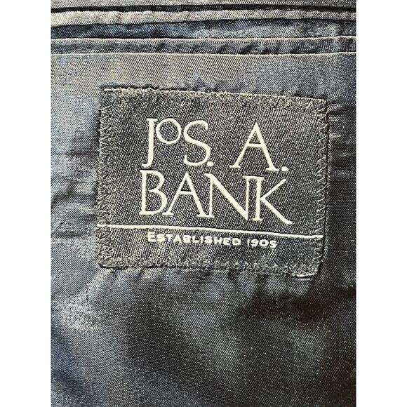 New Jos. A. Bank 44L Men's Black Natural Stretch Business Suit Jacket NWT - Picture 9 of 16